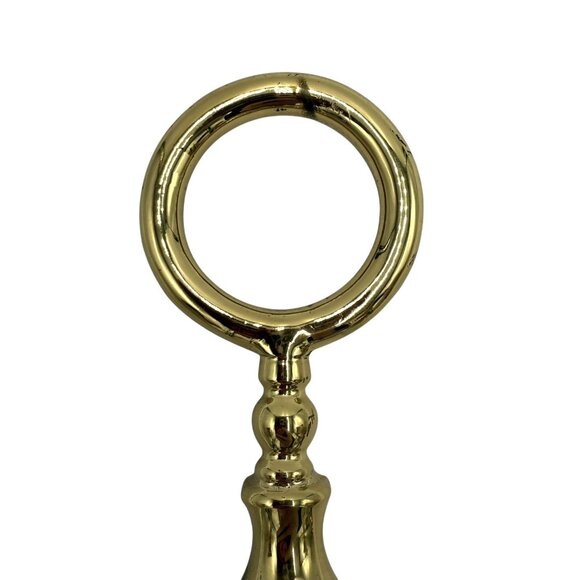 Set of 2 Vintage Valsan Portugal Brass Candlestick Double Arm Wall Sconces 9.5” - Picture 8 of 12